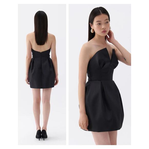 Nocturne Strapless Mini Dress Size EU 38  US M - Picture 5 of 12